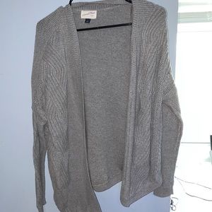 Grey cardigan